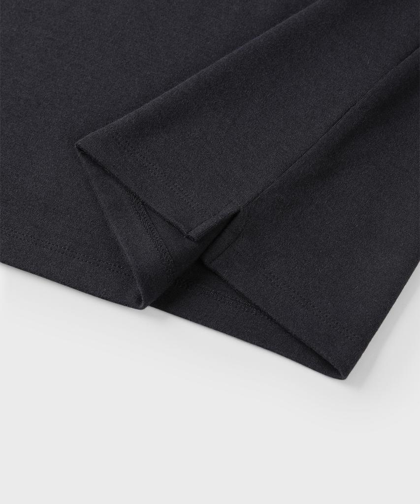 PANICALE Navy Soft P-Logo Polo Shirt