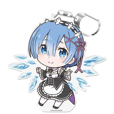 Starting Life In Another World Keychain Rem ReZero - Punikore! (with Stand) Ver.2