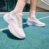 Anta Intercity Comfortable Outdoor Shock Absorbing Wear Resistant Low Top Casual Running Shoes Women Sneaker Gray White Purple 122445507-3