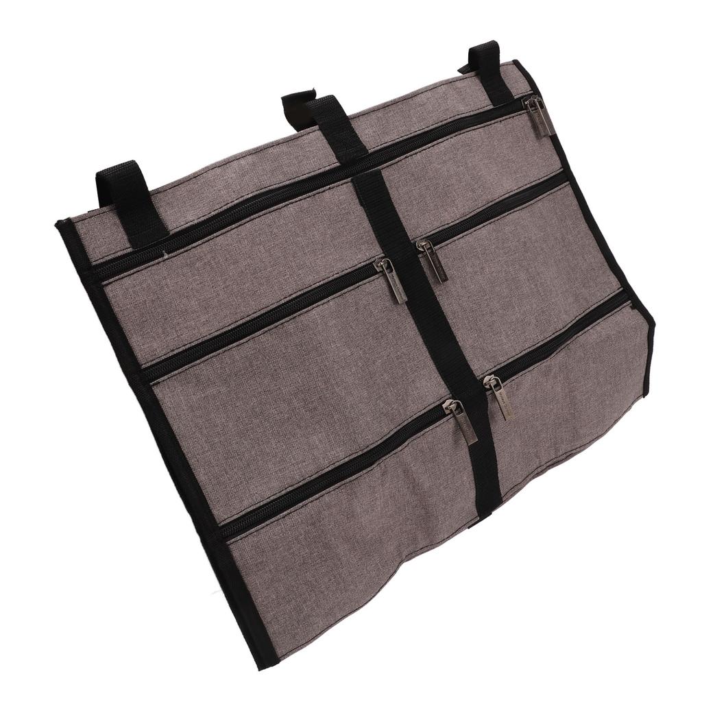 Hanger Diversion Safe Wear Resistant Dirt Resistant 600D Abrasive Cloth Hidden Pocket Safe Hanger for Home Travel Grey