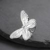 Stainless Steel Adjustable Butterfly Women'S Ring Gold Plated Finger Rings Trendy Jewelry Birthday Gift