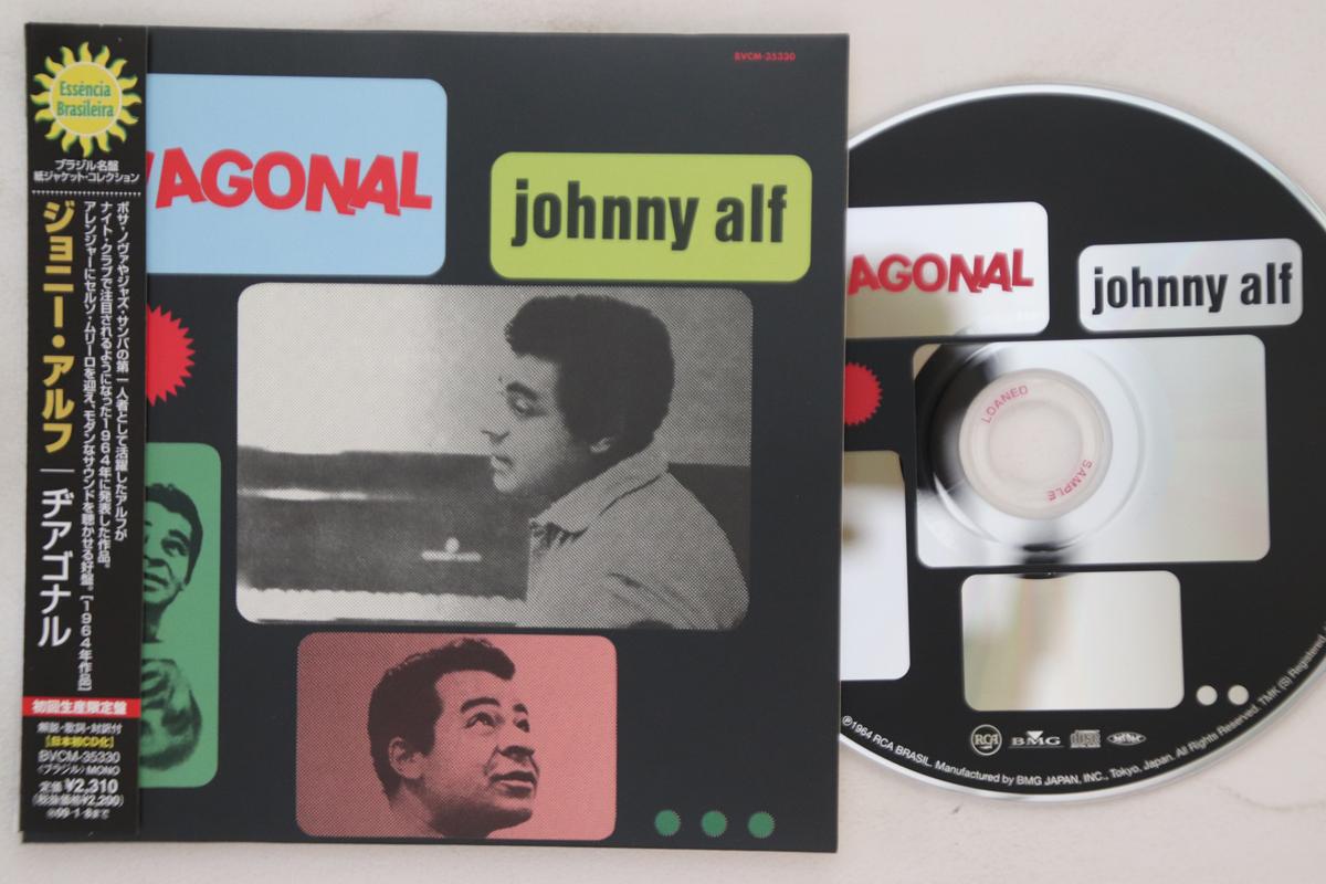 

CD JOHNNY ALF - Diagonal (Paper Sleeve) BVCM35330PROMO RCA 2008 Japan Obi Latin Used