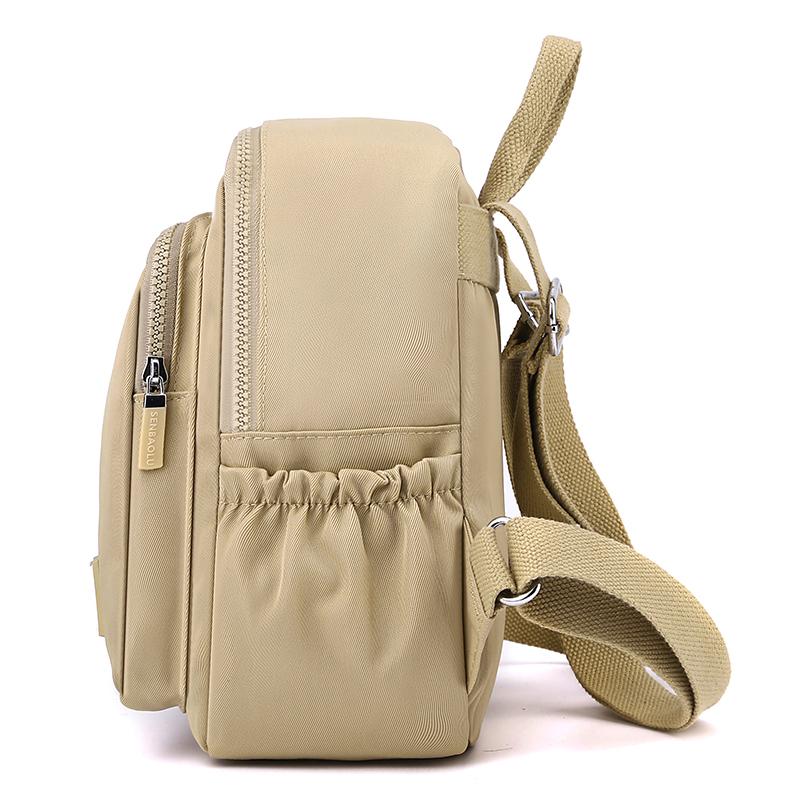 Women's Travel Small Backpack Lightweight Nylon Student Schoolbag