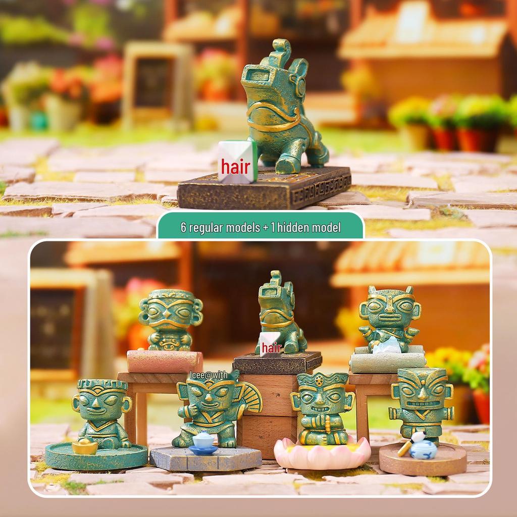 Guochao Hanfu Girl Figurine: Spring Breeze Blind Box Collectible – Dreamy Decor & Gift