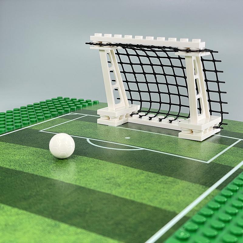 Sports Building Blocks: Assemble Football Goals & Basketball Hoops for Parent-Child Play