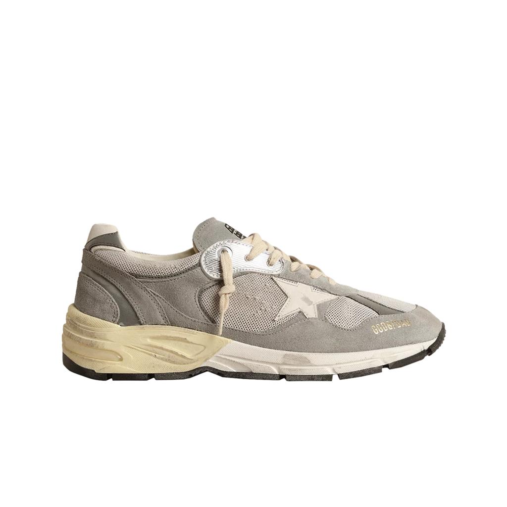 Golden Goose Dad-star Sneakers Gray Silver White