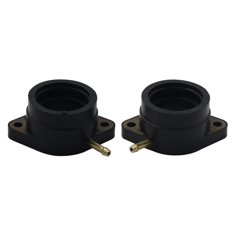 Carburetor Intake Manifold Boots For Yamaha XS400 XS 400 1977 -1982 Motorcycle Accesorios Parts OEM:2A2-13596-00 2A2-13586-00