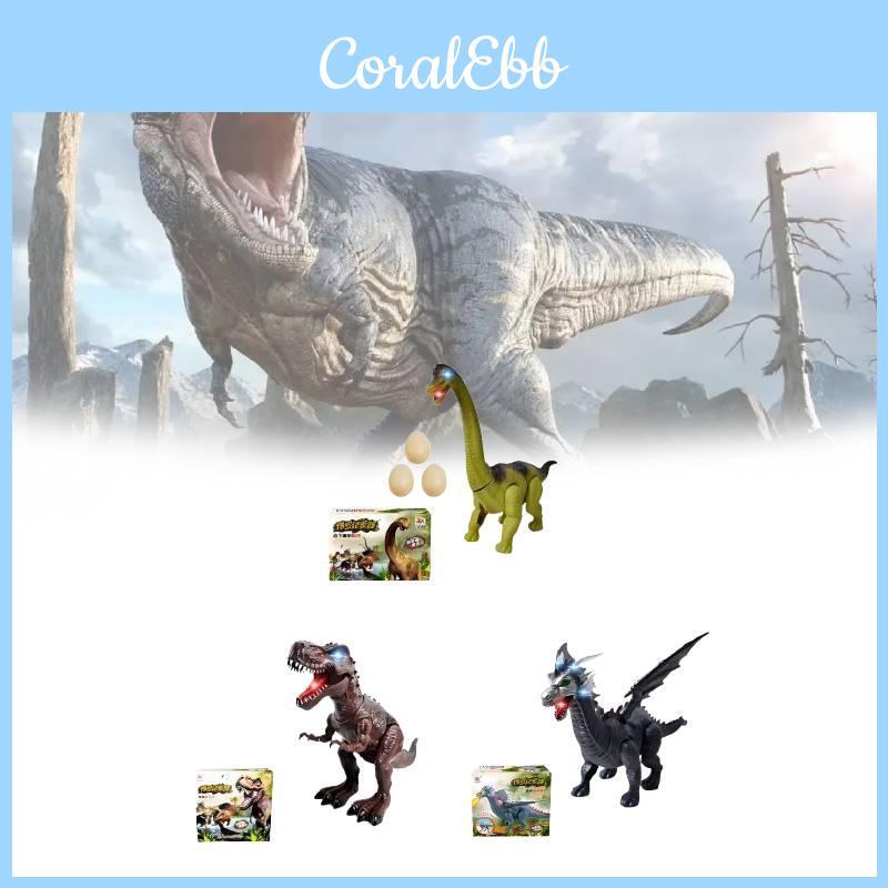 Childrens Dinosaur Toy Model With Lights For Development And Interactive Play
