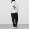 Vans Loose Fit Open Front Sports Casual Hooded Jacket With Back Print Men Jackets White VN0A4USJ3KS