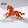 Exquisite Horse Pin Brooch Chinese Zodiac Year of Enamel Vintage