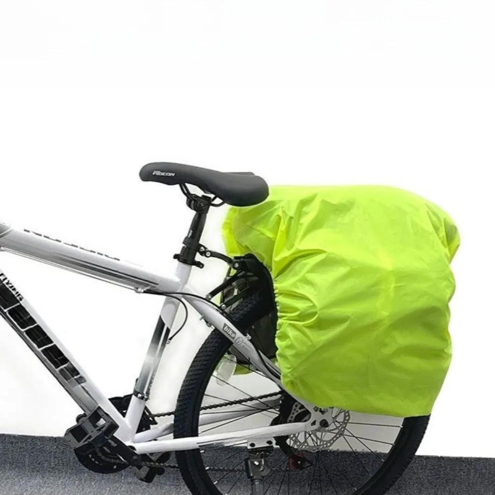 Bicycle Backpack Rain Cover Universal Waterproof Dustproof Protector for Mountain Bike Cycling Outdoor Sports Riding Gear