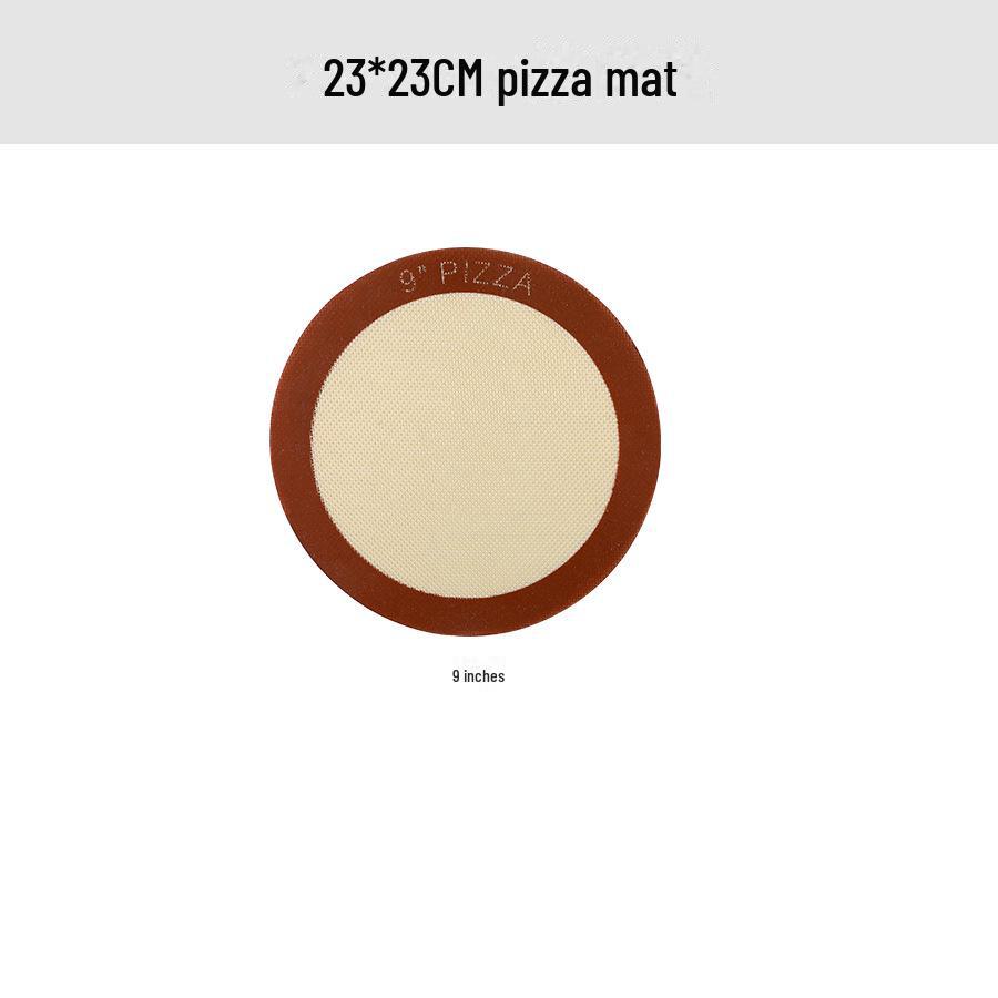 

Силиконовый коврик для выпечки макарон для печенья, помадки, бисквитов и замешивания теста Red Edge Rounded Corner, Yellow Base, Round