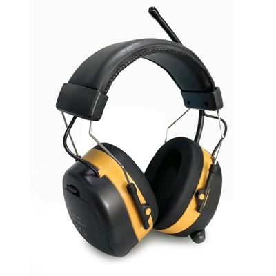 Verbesserte Bluetooth 5.3 Gehörschutzkopfhörer mit UKW/AM-Radio 25dB NRR Sicherheits-Ohrenschützer zum Rasenmähen, in Werkstätten