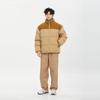 Giacca Imbottita da Uomo con Collo Rialzato Giacca Imbottita da Uomo per Coppia Versione Coreana Giacca Imbottita Trendy Larga Autunno e Inverno