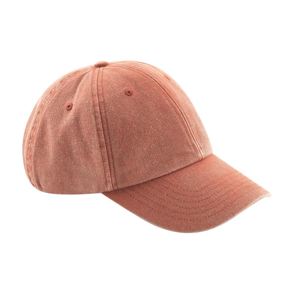 Unisex Low Profile Vintage Denim-Look Cap