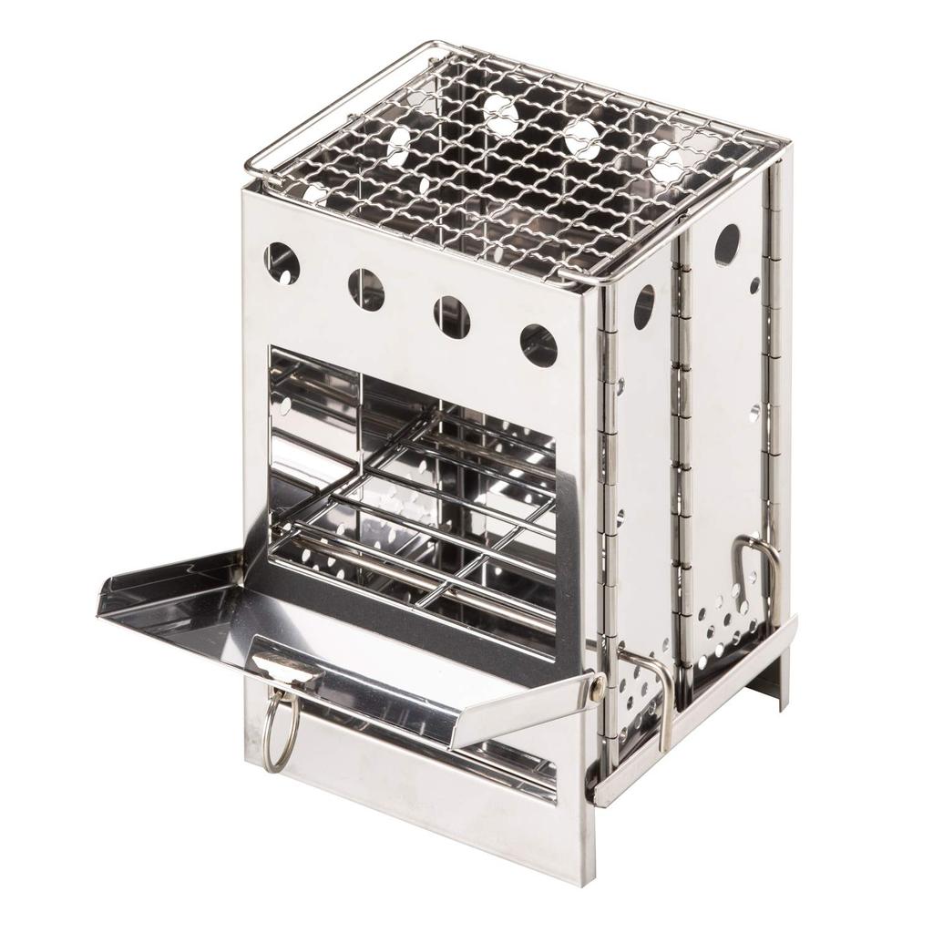 BUNDOK Kempinková kamna BD-470, Ohniště, Kempování/Turistika, Stříbrná