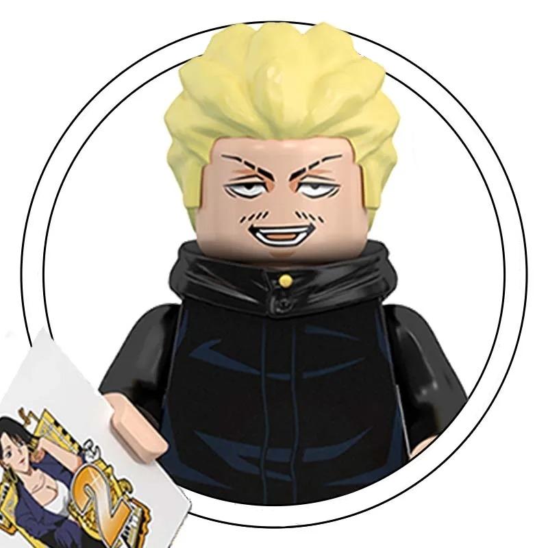 WM6202 WM6201 WM6200 WM6140 WM6139 Jujutsu Kaisen Byggeklosser Mini Actionfigur Itadori Yuji Gojo Satoru Ryomen Gaver Leker