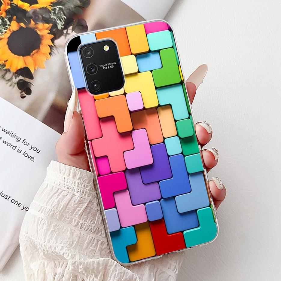 

For Samsung Galaxy S10 Lite Case SM-G770F Cute Love Heart Painted Cover Soft Slim Phone Case For Samsung S10 Lite S10Lite Fundas Galaxy S10 Lite