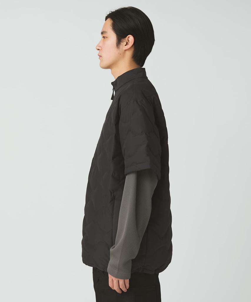 Snow Peak Seamless Quilted Down Pullover Size XL JK-25AU030, Men's/Women's, Black,