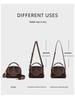 2025 Women's Genuine Leather Crossbody Tote: Large Capacity Summer Handbag & Shoulder Bag