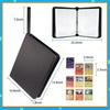 SUSWIM Portable Zippered Card Collection Album/File for Trading Cards, Holds 900 Cards in 9 Pockets (9 Pockets, Holds 900 Cards)