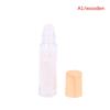 10ml Natürlicher Edelstein Roll-On Flasche Nachfüllbar Ätherisches Öl Körperparfüm Glas innen Heilkristall Schönheits-Chips 1 Stück