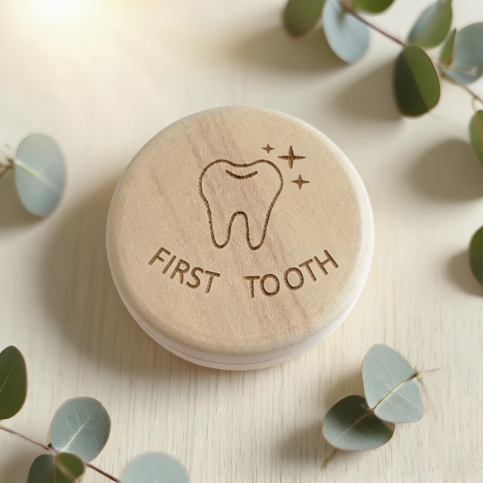 Natural Beech Wood Baby Fetal Hair Keepsake Box Portable Memory Storage Minimalist Lightweight Gift for New Parents 1470₽