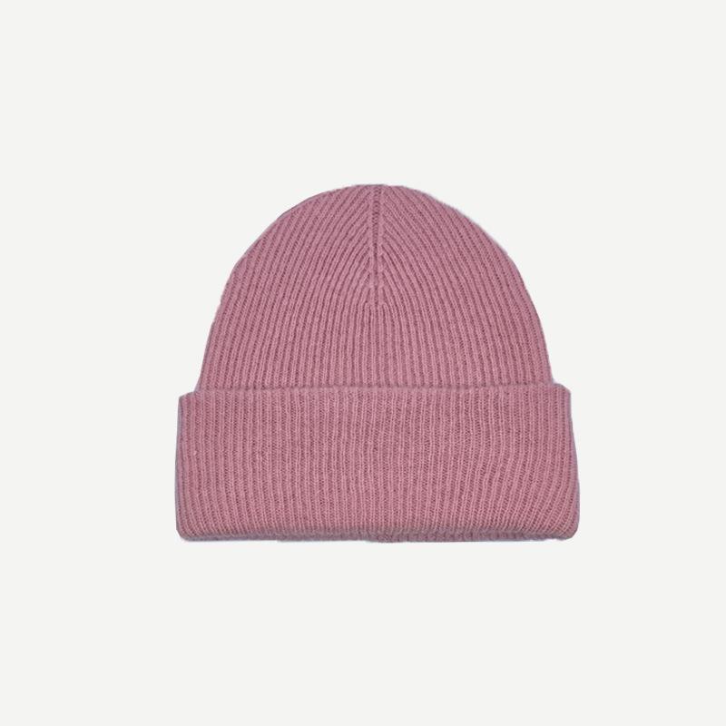 Winter Warm Beanies Casual Thread Hip Hop Hat Adult Women 100% Wool Knitted Skull Cap Gorro Ski Caps Cold Proof Beanies