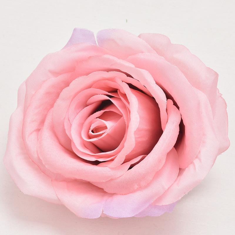Simulated Multi Colored Rose Head For Flower Wall Wedding And Party Decor