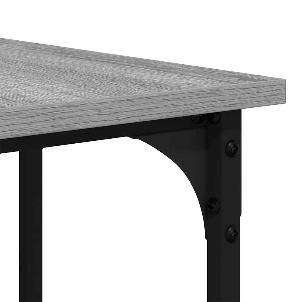 Desk Gray Sonoma 139x139x75 cm Particleboard