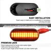 Volkswagen Bora Jetta Golf LED Flowing Water Fender Turn Signal Side Light Connector