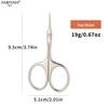 Stainless Steel Precision Cuticle and Eyebrow Trimming Scissors