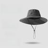Western cowboy hat with large brim outdoor hiking fisherman hat sun shading sun protection fishing summer hiking hat