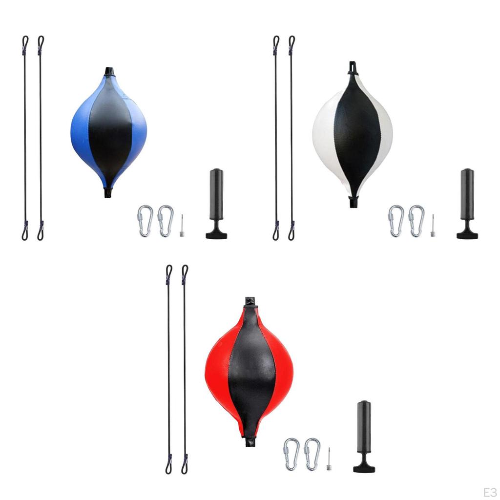 Boxball Geschwindigkeit mit Seil Pumpe Aufblasbarer Boxsack Double End Bag für