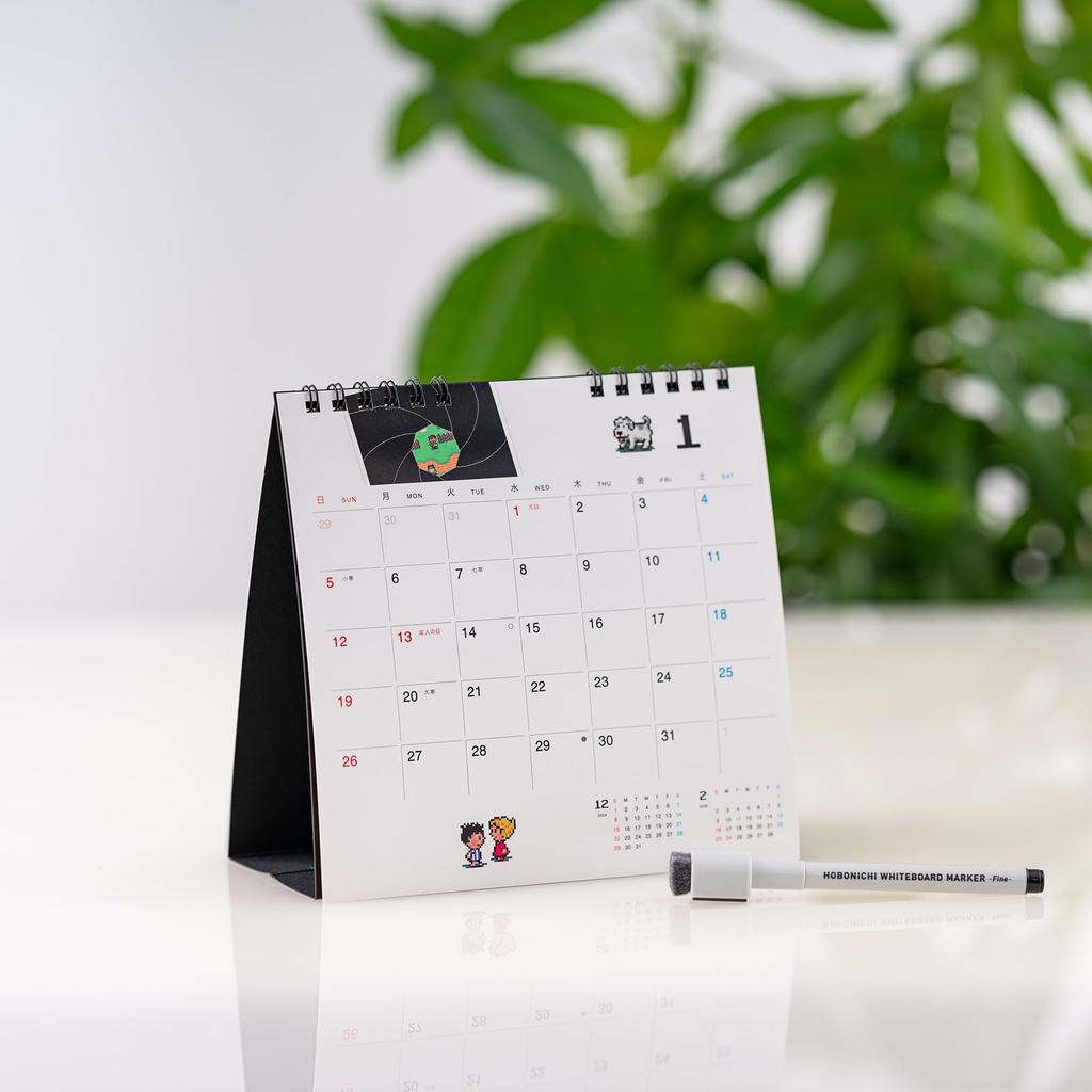 Hobonichi Whiteboard Calendar 2025 Desk (MOTHER)