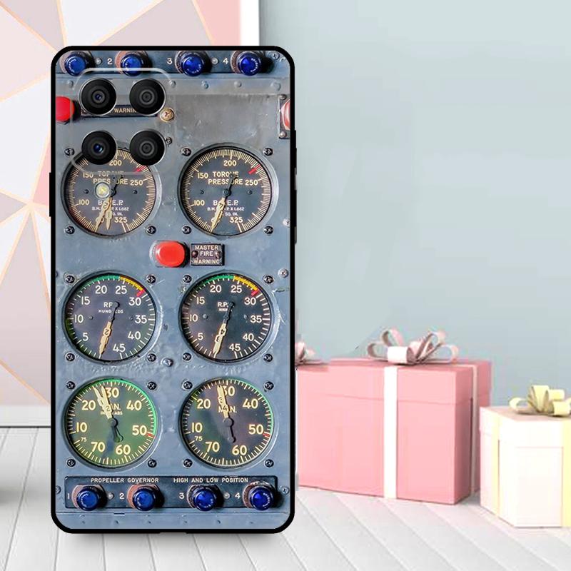 Aviation Aeroplane Pilot Cockpit Case For Samsung Galaxy M35 M56 M12 M06 M32 M52 M55 M15 M11 M13 M14 M16 M36 M31 M53 M34 M54