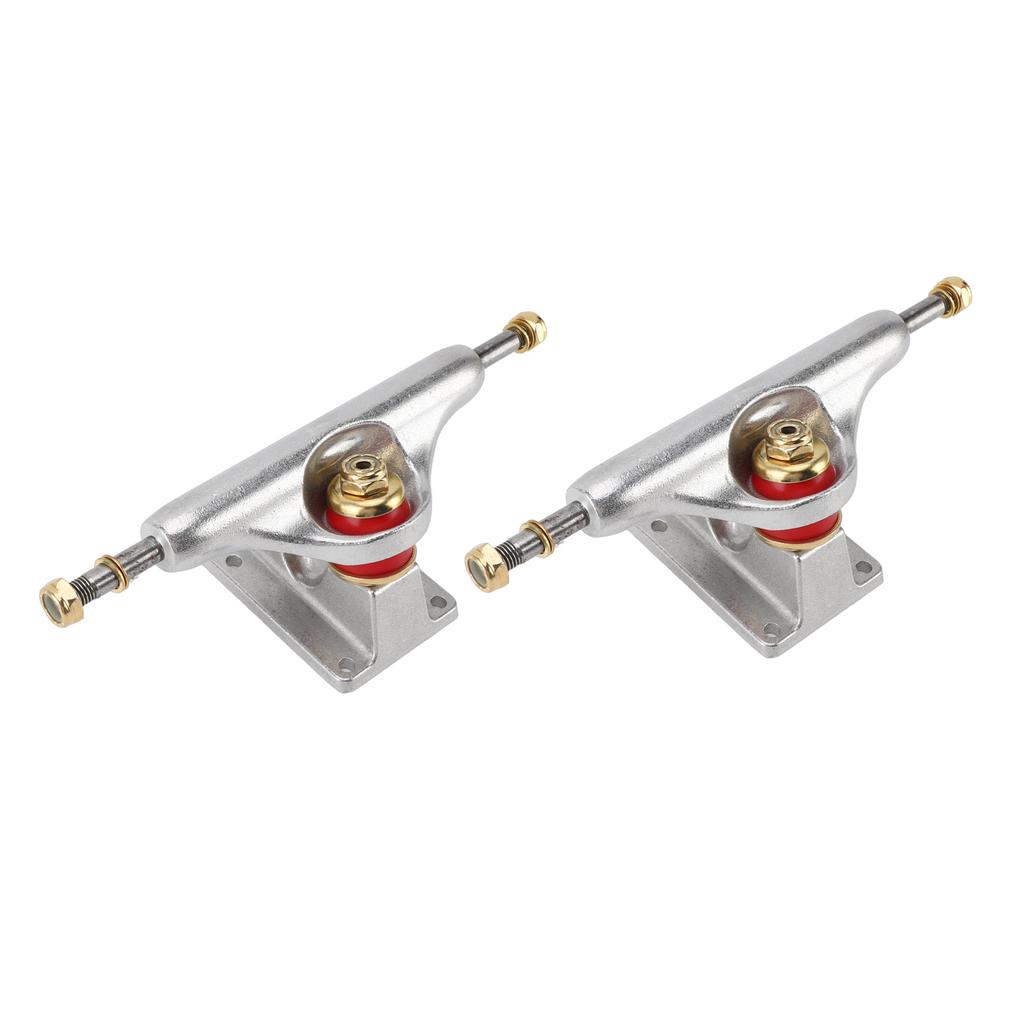 2 ks 5,25palcových skateboardových trucků z hliníkové slitiny, duté longboardové skateboardové trucky pro 4 kolečka