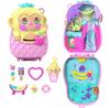 Mattel Polly Pocket Pineapple Monkey Compact Playset 1 Micro-doll Animal Figure JKC49