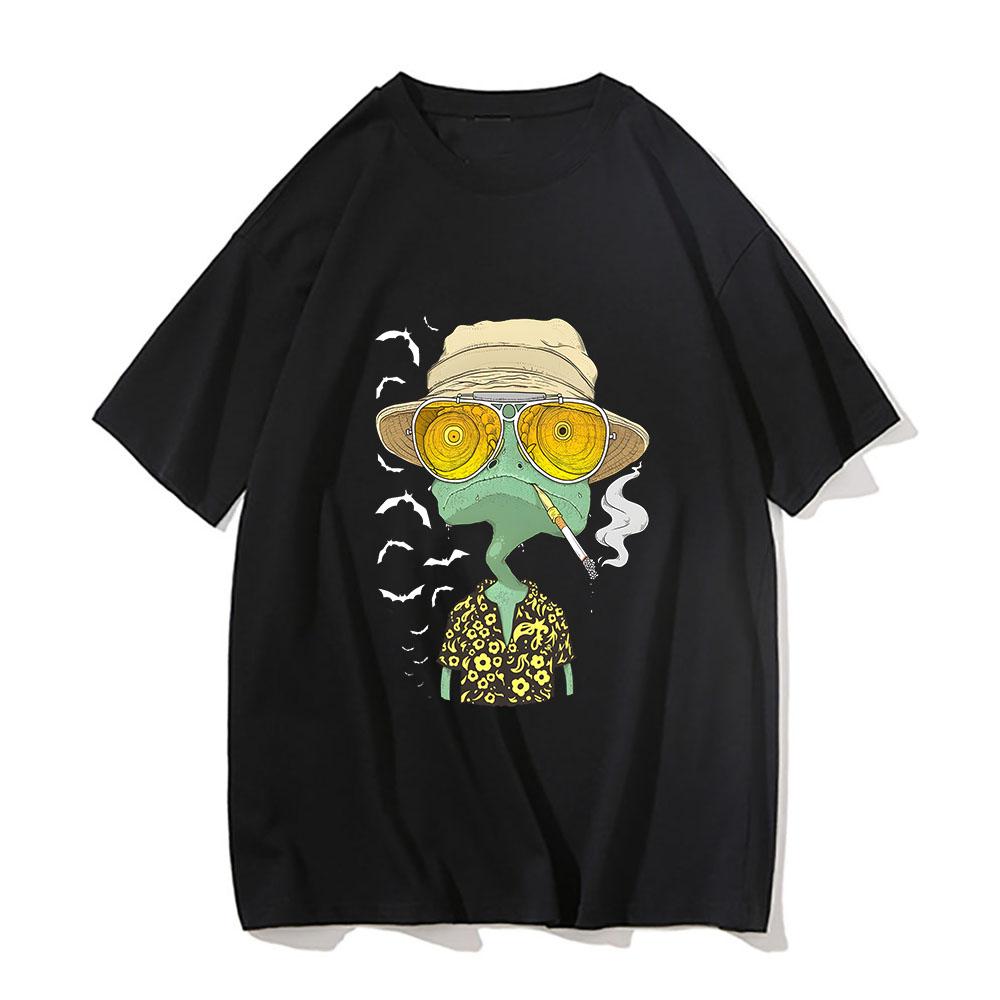 Rango T-shirt Graphic Printing High Quality Cute Tee-shirt Funko Pop Harajuku O-neck Tshirt Sudaderas Vintage Cotton Soft Tops