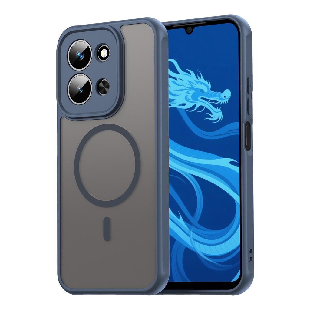 Xiaomi Redmi 15C 4G/15C 5G/Poco C85 4G(evropský) Pouzdro na telefon, Magnetické nárazuvzdorné pouzdro na telefon, Hybridní kryt s nárazníkem pro Xiaomi Redmi 15C 4G/15C 5G/Poco