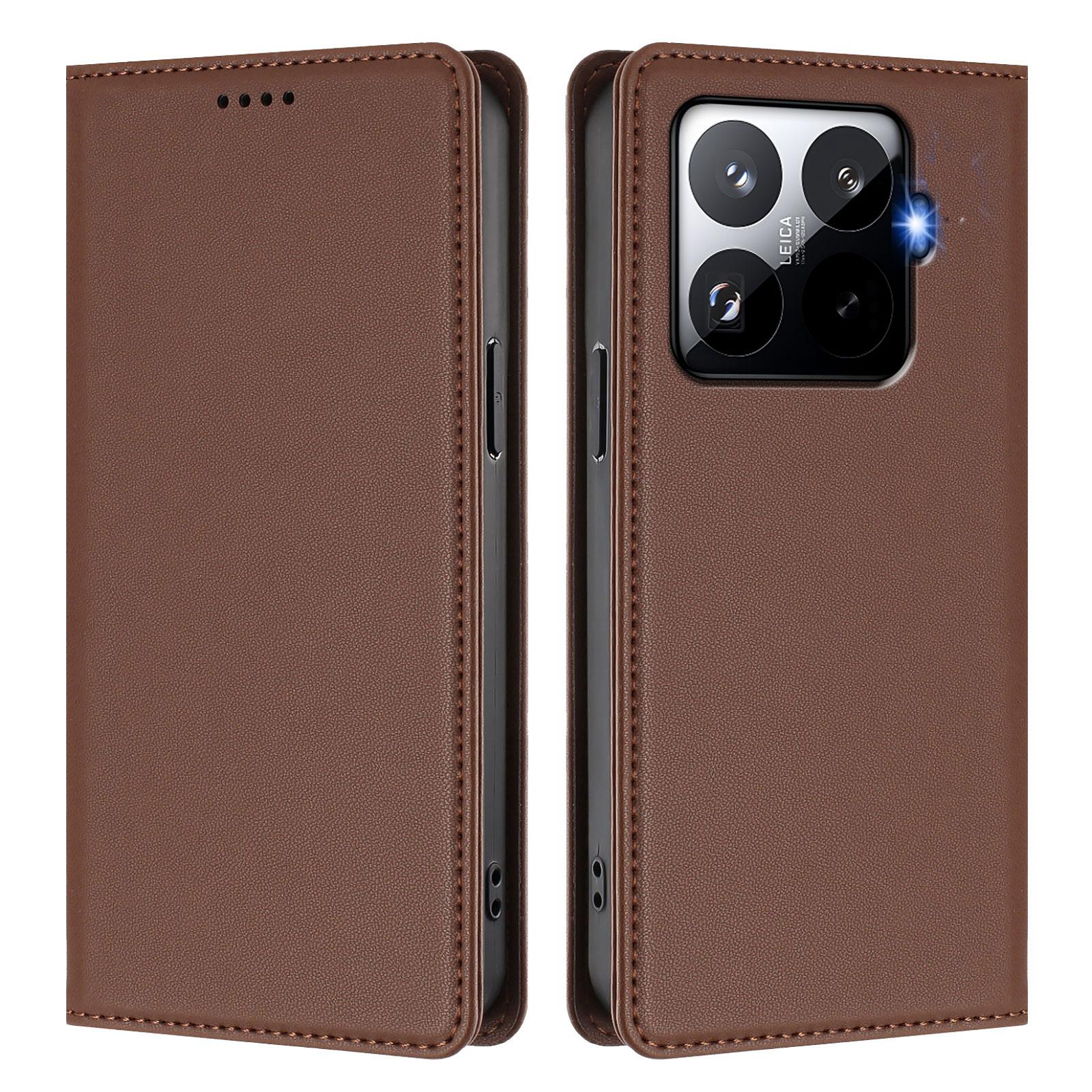 Для Xiaomi 15T Pro Кожаный чехол-бумажник с магнитной застежкой и RFID-блокировкой