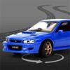 1/32 Subaru Impreza WRX STI Alloy Sports Car Model Diecasts Metal Racing Vehicles Car Model Simulation Sound Light Kids Toy Gift