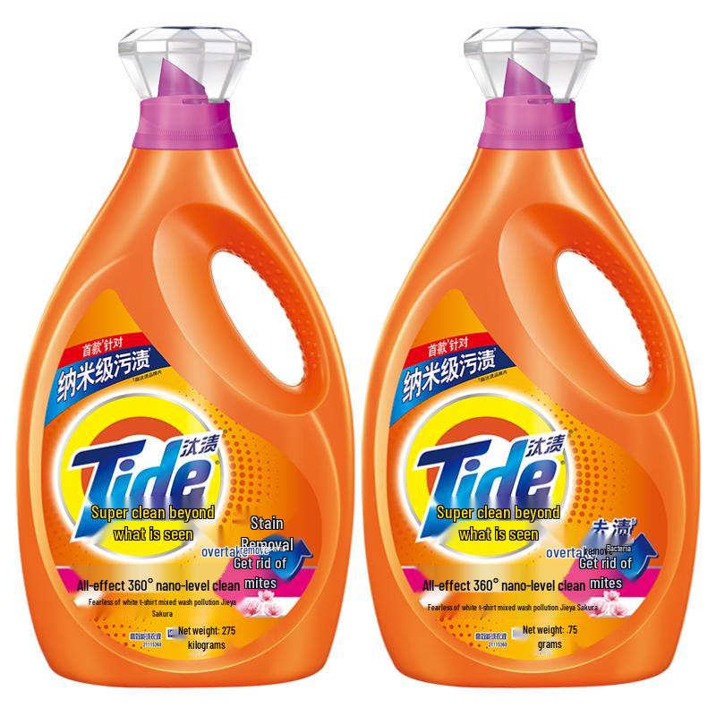 

Жидкий стиральный порошок Tide для удаления пятен - Легкий аромат цветущей вишни