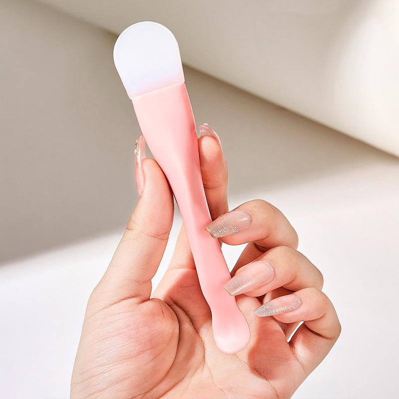 Dual Ended Silicone Mask Brush Spatula Face Cleaning Scraper Reusable Face Mud Applicator Beauty Tools For Women Daily Use