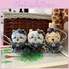 Chiikawa Black Magic Girl Cartoon Plush Toy With Short Plush Material For Backpack Decor