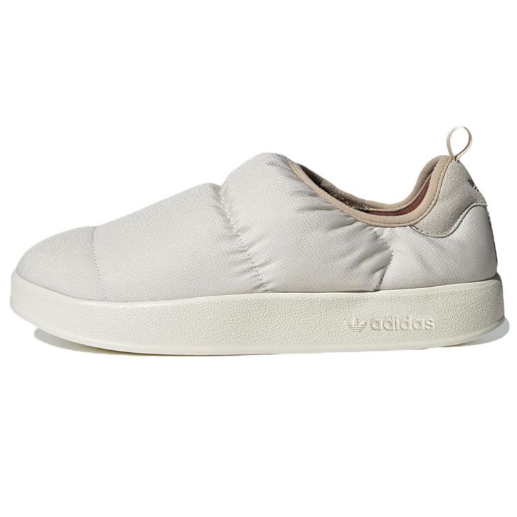 

Adidas Puffylette Unisex Aluminium Off White Charcoal Solid Grey Lifestyle Sneakers HR1481 38 слоновая кость