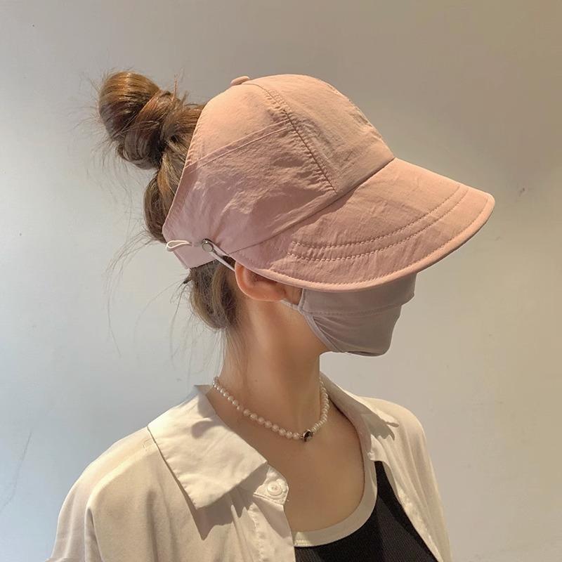 Sunscreen hat women's new hat quick-drying thin Zhao Ruth sun hat duck tongue sun hat bucket hat