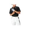 Puma Solid Color Casual Straight Fit Polo Shirt Men tops Black 627601-01