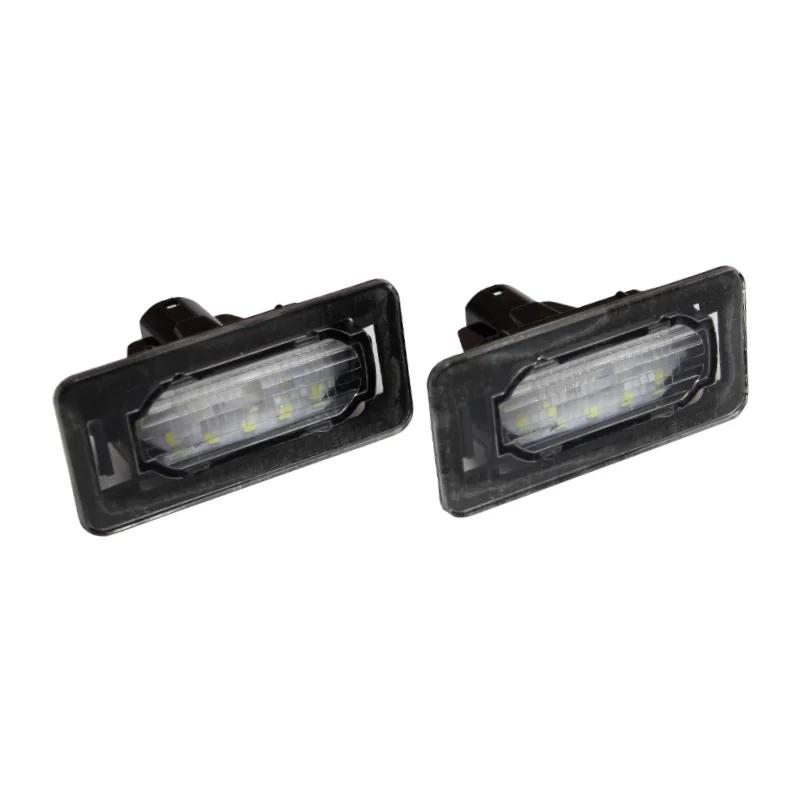 1Pair LED Car Licence Number Plate Light Lamp White For Toyota Corolla 2014-2020 Signal Lamp Replace