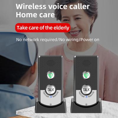 Wireless Voice Intercom Long Range Two Way Communicate Voice Call Intercom System for Home Intercoms Wireless